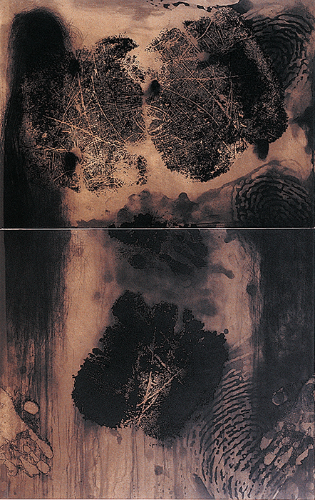 Work 1992/8 (Human - print - Handprinted)